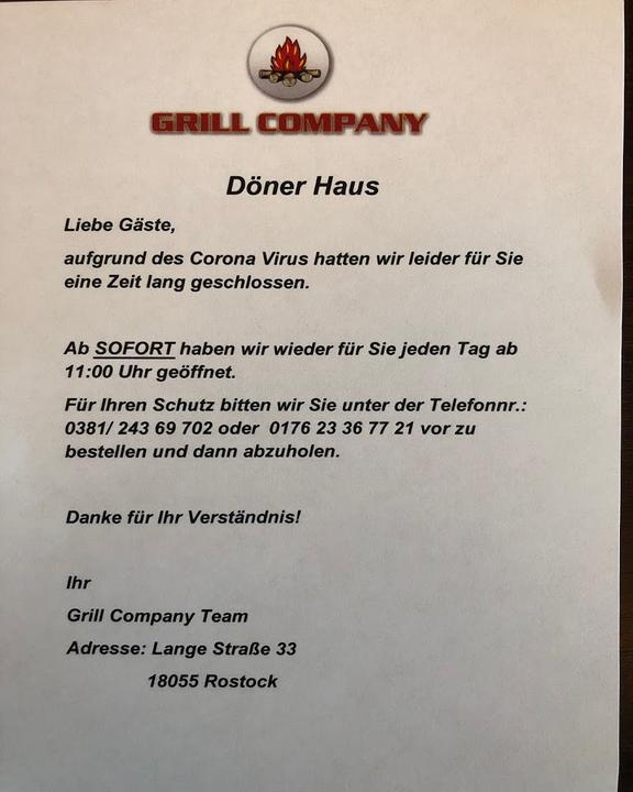 Grill Company - Döner Haus